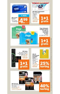Alle A-merk tissues* aanbieding bij Albert Heijn – geldig van 19.01.2026 t/m 25.01.2026