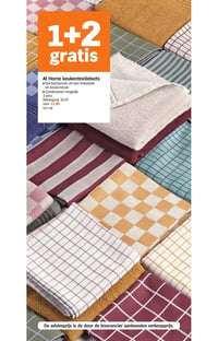 At Home keukentextielsets aanbieding bij Albert Heijn – geldig van 19.01.2026 t/m 25.01.2026