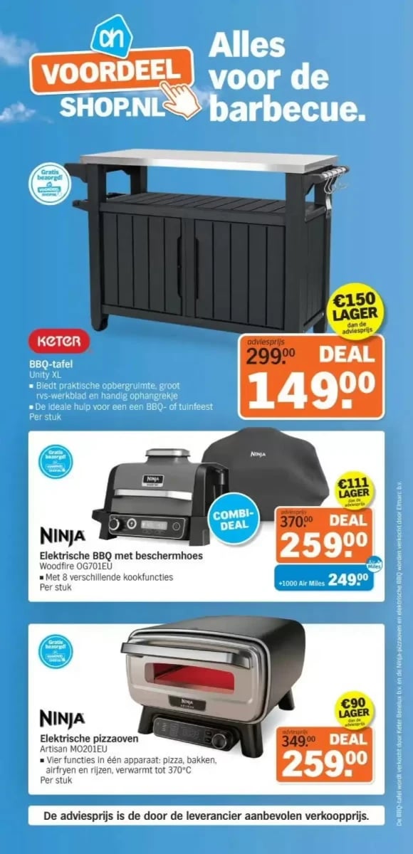 Albert Heijn folder – pagina 1
