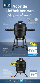 Blue Home Kamado BBQ large aanbieding bij Albert-heijn – geldig van 20.04.2026 t/m 26.04.2026