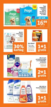 Alle Gillette* aanbieding bij Albert-heijn – geldig van 20.04.2026 t/m 26.04.2026