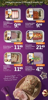 AH Excellent scharrel mini-kiprollade porcini aanbieding bij Albert Heijn – geldig van 20.12.2025 t/m 26.12.2025