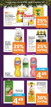 Alle Appelsientje 100% literpakken aanbieding bij Albert Heijn – geldig van 20.12.2025 t/m 26.12.2025
