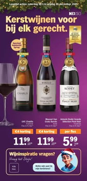 UVC Chablis aanbieding bij Albert Heijn – geldig van 20.12.2025 t/m 26.12.2025