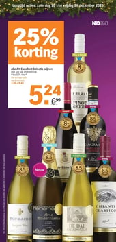 Alle AH Excellent Selectie wijnen aanbieding bij Albert Heijn – geldig van 20.12.2025 t/m 26.12.2025