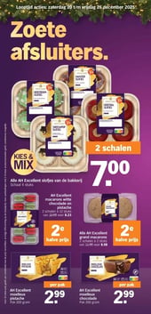 AH Excellent moelleux chocolade aanbieding bij Albert Heijn – geldig van 20.12.2025 t/m 26.12.2025