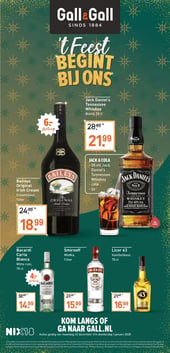 Jack Daniel's Tennessee Whiskey aanbieding bij Albert Heijn – geldig van 22.12.2025 t/m 01.01.2026