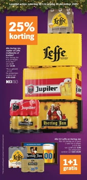 Alle 0.0 Leffe en Hertog Jan aanbieding bij Albert Heijn – geldig van 20.12.2025 t/m 26.12.2025