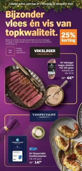 AH Vakslager wagyu striploin Per 500 gram aanbieding bij Albert Heijn – geldig van 20.12.2025 t/m 26.12.2025