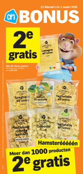 Alle AH Verse pasta's aanbieding bij Albert-heijn – geldig van 23.02.2026 t/m 01.03.2026