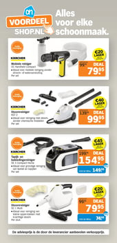 Stoomreiniger KST 2 aanbieding bij Albert-heijn – geldig van 23.02.2026 t/m 01.03.2026