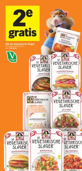 Alle De Vegetarische Slager aanbieding bij Albert-heijn – geldig van 23.02.2026 t/m 01.03.2026