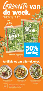 AH Andijvie fijngesneden 500 gram aanbieding bij Albert-heijn – geldig van 23.02.2026 t/m 01.03.2026