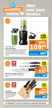 nutribullet Ultra 1200 blender aanbieding bij Albert-heijn – geldig van 23.02.2026 t/m 01.03.2026