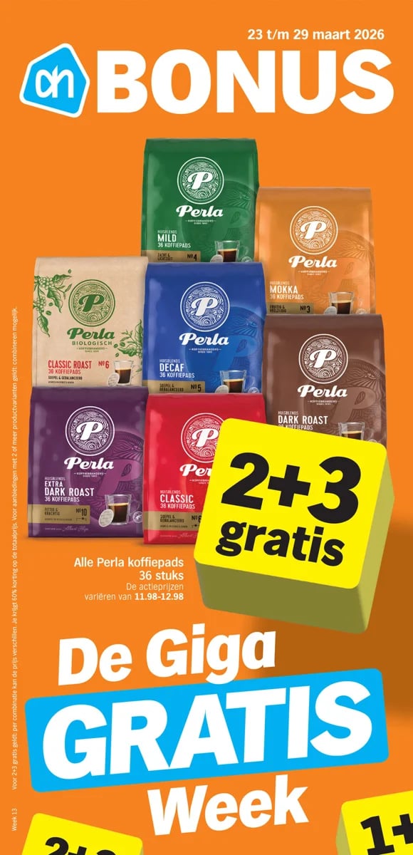 Albert Heijn folder – pagina 1