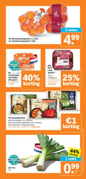 AH Geschrapte worteltjes 500 gram aanbieding bij Albert-heijn – geldig van 23.03.2026 t/m 29.03.2026
