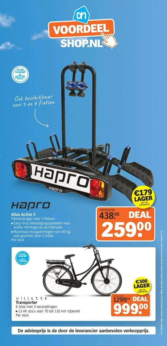 Albert Heijn folder – pagina 1