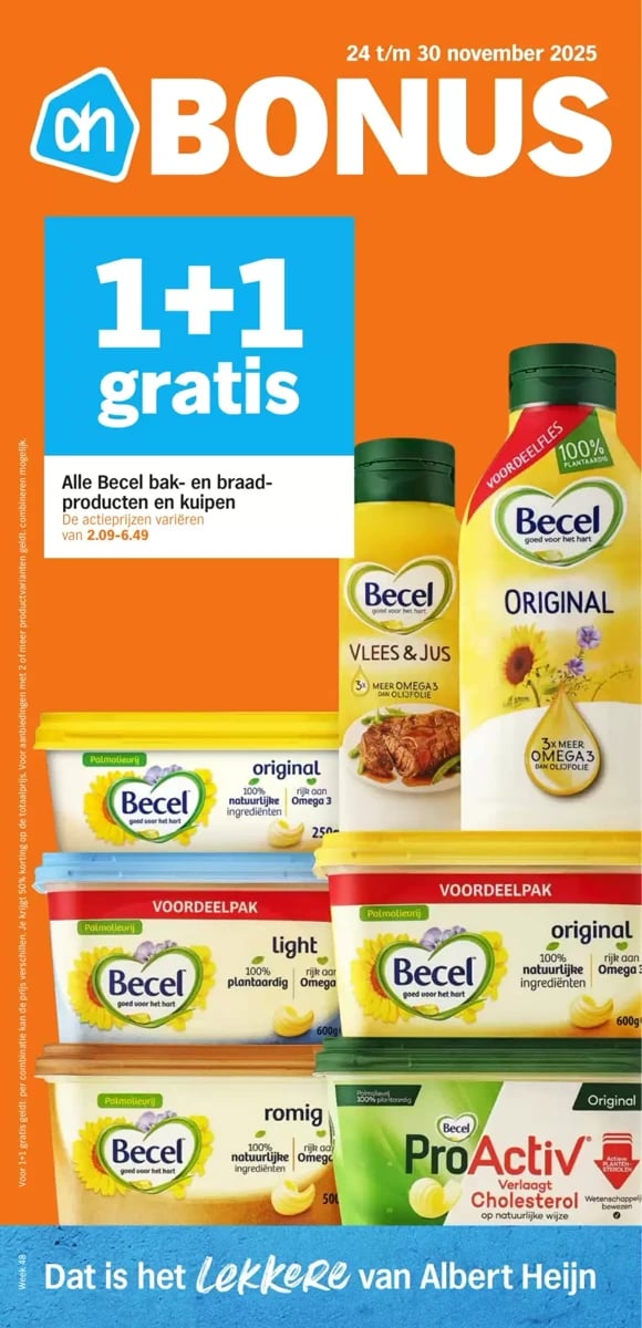 Albert Heijn folder – pagina 1