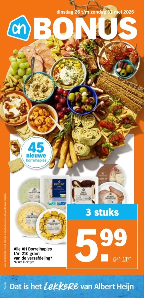 Albert Heijn folder – pagina 1