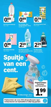 AH Schoonmaakazijn aanbieding bij Albert Heijn – geldig van 26.01.2026 t/m 01.02.2026