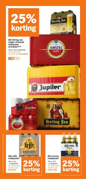 Alle Leffe multipacks* aanbieding bij Albert Heijn – geldig van 26.01.2026 t/m 01.02.2026