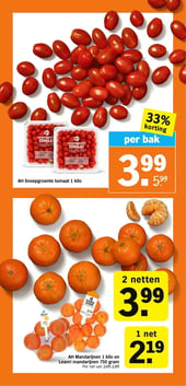 AH Mandarijnen 1 kilo en Leanri mandarijnen 750 gram aanbieding bij Albert Heijn – geldig van 26.01.2026 t/m 01.02.2026