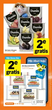 Alle Danio 450 gram aanbieding bij Albert Heijn – geldig van 26.01.2026 t/m 01.02.2026