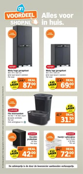 Curver Decobin prullenbak aanbieding bij Albert Heijn – geldig van 26.01.2026 t/m 01.02.2026