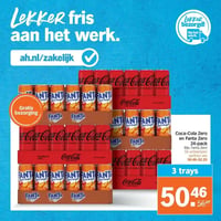 Coca-Cola Zero en Fanta Zero 24-pack aanbieding bij Albert-heijn – geldig van 26.01.2026 t/m 15.02.2026