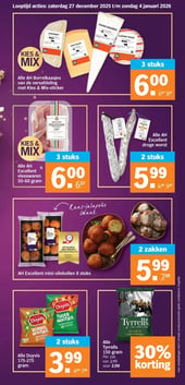 Alle Tyrrells 150 gram aanbieding bij Albert Heijn – geldig van 27.12.2025 t/m 04.01.2026