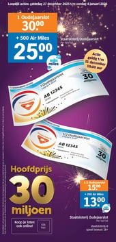 1 Oudejaarslot aanbieding bij Albert Heijn – geldig van 27.12.2025 t/m 04.01.2026