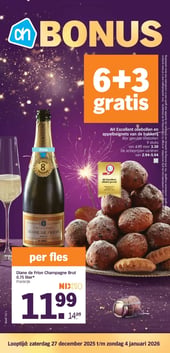 Diane de Frion Champagne Brut aanbieding bij Albert Heijn – geldig van 27.12.2025 t/m 04.01.2026