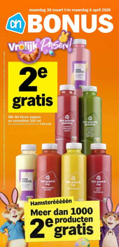Alle AH Verse sappen en smoothies 500 ml aanbieding bij Albert-heijn – geldig van 30.03.2026 t/m 05.04.2026