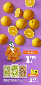 AH Pink Muscat pitloze druiven 400 gram aanbieding bij Albert-heijn – geldig van 30.03.2026 t/m 05.04.2026