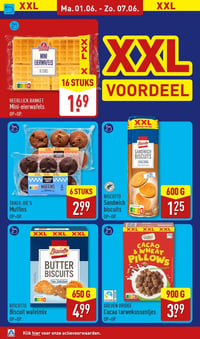 BISCOTTO Sandwich biscuits aanbieding bij Aldi – geldig van 01.06.2026 t/m 07.06.2026