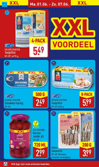GOLDEN SEAFOOD Tonijnfilet aanbieding bij Aldi – geldig van 01.06.2026 t/m 07.06.2026