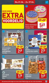 Deense boterkoekjes aanbieding bij Aldi – geldig van 01.06.2026 t/m 07.06.2026