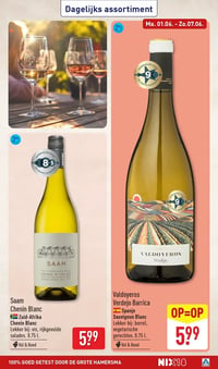 Valdoyeros Verdejo Barrica aanbieding bij Aldi – geldig van 01.06.2026 t/m 07.06.2026