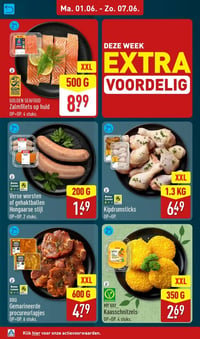 BBQ Gemarineerde procureurlapjes aanbieding bij Aldi – geldig van 01.06.2026 t/m 07.06.2026