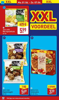 JACK'S FARM Mini-kipschnitzels aanbieding bij Aldi – geldig van 01.06.2026 t/m 07.06.2026