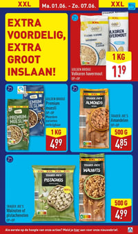 GOLDEN BRIDGE Volkoren havermout aanbieding bij Aldi – geldig van 01.06.2026 t/m 07.06.2026