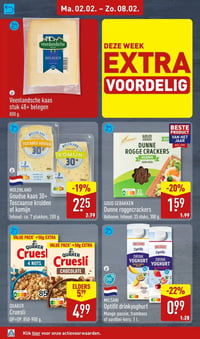 GOUD GEBAKKEN Dunne roggecrackers aanbieding bij Aldi – geldig van 02.02.2026 t/m 08.02.2026