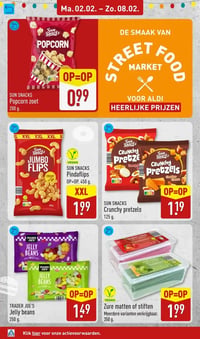 SUN SNACKS Pindaflips aanbieding bij Aldi – geldig van 02.02.2026 t/m 08.02.2026