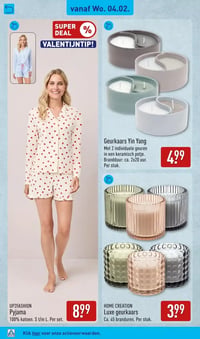 Luxe geurkaars aanbieding bij Aldi – geldig van 02.02.2026 t/m 08.02.2026