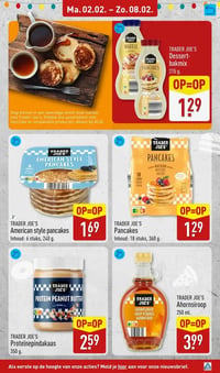 TRADER JOE'S Ahornsiroop aanbieding bij Aldi – geldig van 02.02.2026 t/m 08.02.2026
