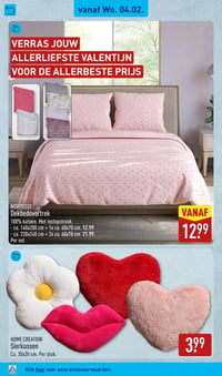 Dekbedovertrek aanbieding bij Aldi – geldig van 02.02.2026 t/m 08.02.2026