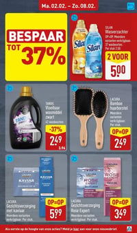 LACURA Bamboe haarborstel aanbieding bij Aldi – geldig van 02.02.2026 t/m 08.02.2026