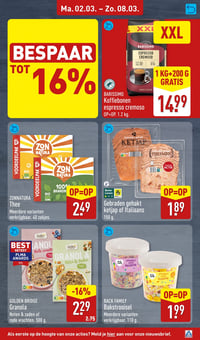 Golden Bridge Granola aanbieding bij Aldi – geldig van 02.03.2026 t/m 08.03.2026