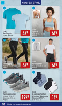 Hardloopshirt aanbieding bij Aldi – geldig van 02.03.2026 t/m 08.03.2026