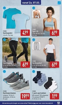 CRANE Hardloopshirt aanbieding bij Aldi – geldig van 04.03.2026 t/m 08.03.2026